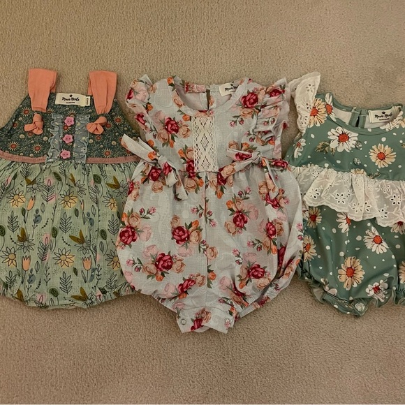Marie Nicole bubble bundle of 3-   6-9mo. NWOT - Picture 1 of 13